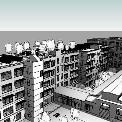 604 13 Ellis Street Central v8 taniae 3D View Perspective 4 400x400 Ellis Commons Partners For Architecture