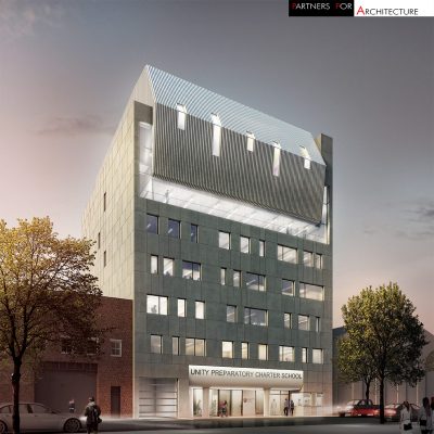 Unity Presentation Rendering 400x400 Unity Prep Charter School Partners For Architecture